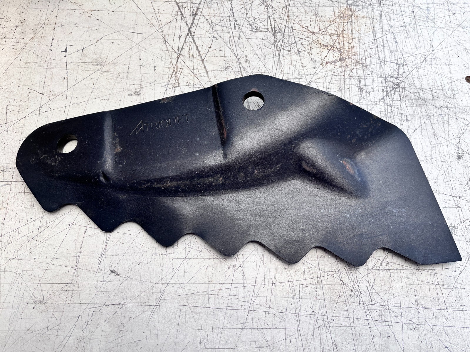 TRIOLIET TMR MIXER BLADE KNIFE - SHORT - DOES NOT REQUIRE BACKING PLATE