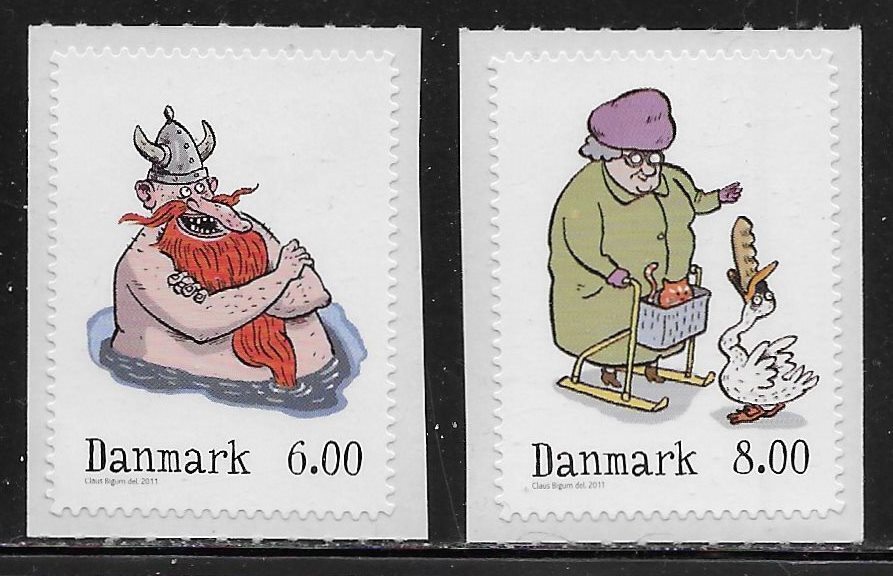 Denmark Scott #'s 1572 - 1573 MNH
