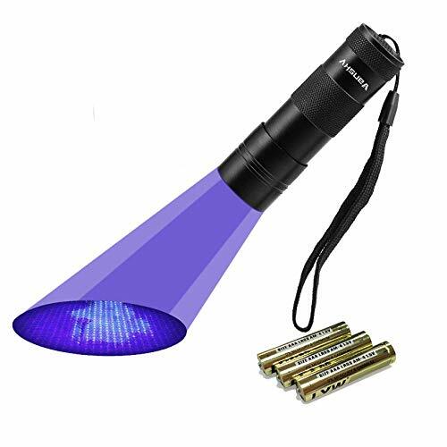 Pet Urine & Invisible Ink Detector Handheld LED UV Flashlight