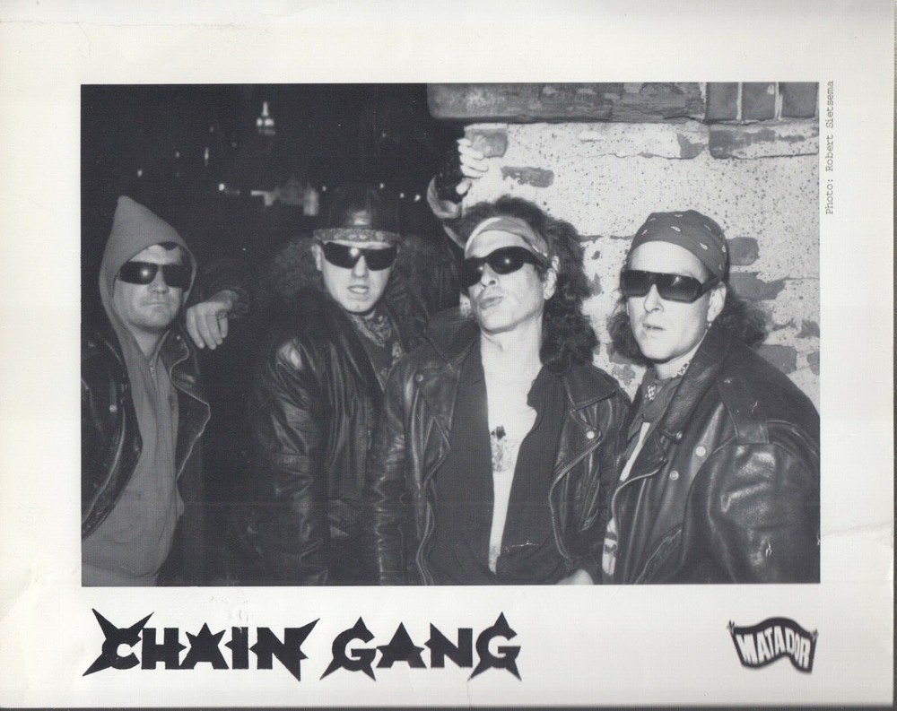 chain gang  press photo