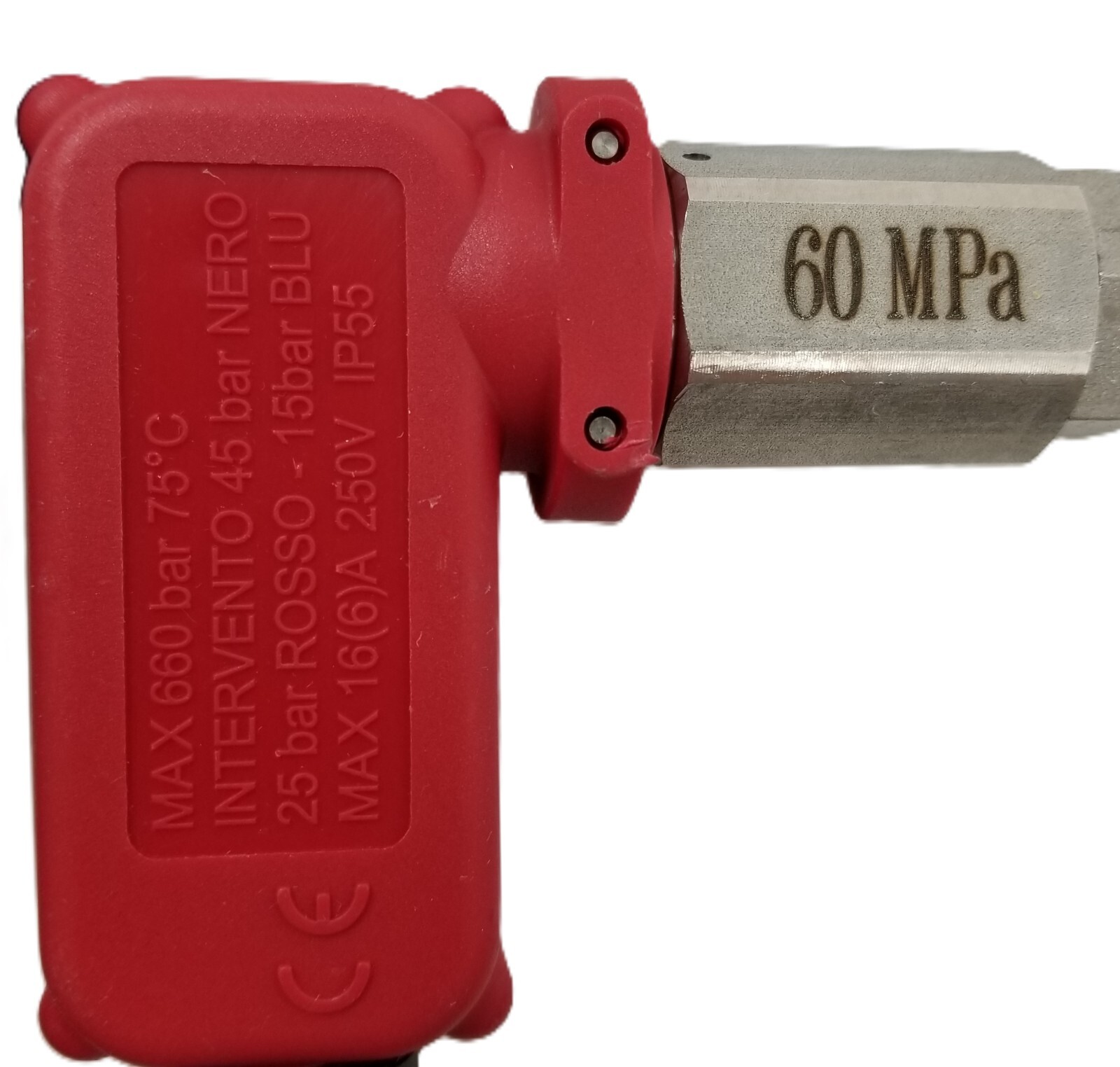 PA 87041960 Pressure Switch 5800 PSI 3/8 MPT 250 Volt 16 Amp Stainless Steel NEW