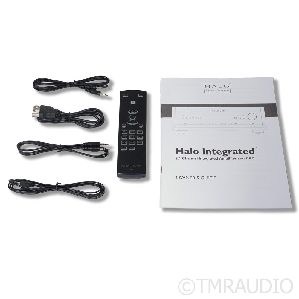 Parasound Halo Integrated Amplifier; MM & MC Phono