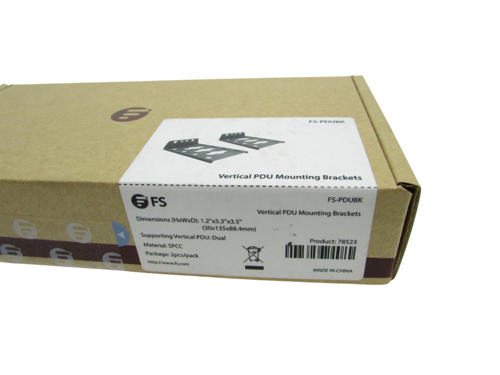 New FS.COM FS-PDUBK Mounting PDU Brackets