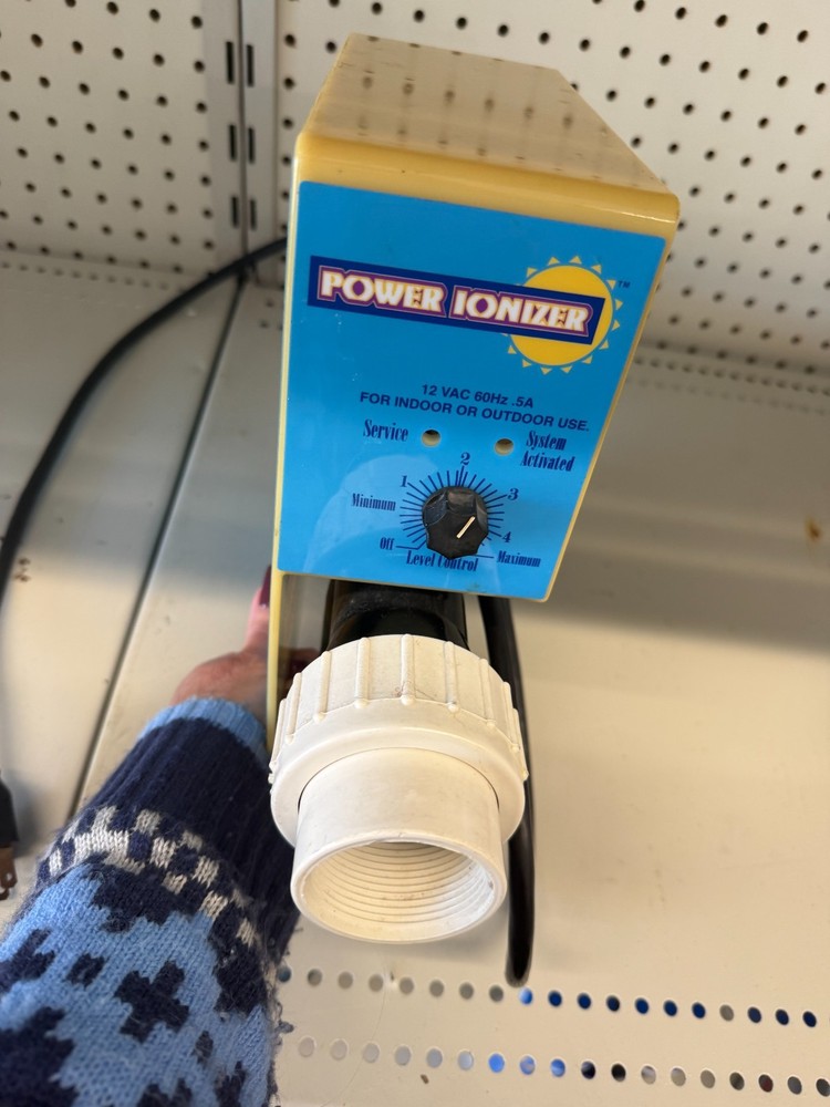 HERCULES POWER IONIZER SWIMMING POOL SANITATION SYSTEM