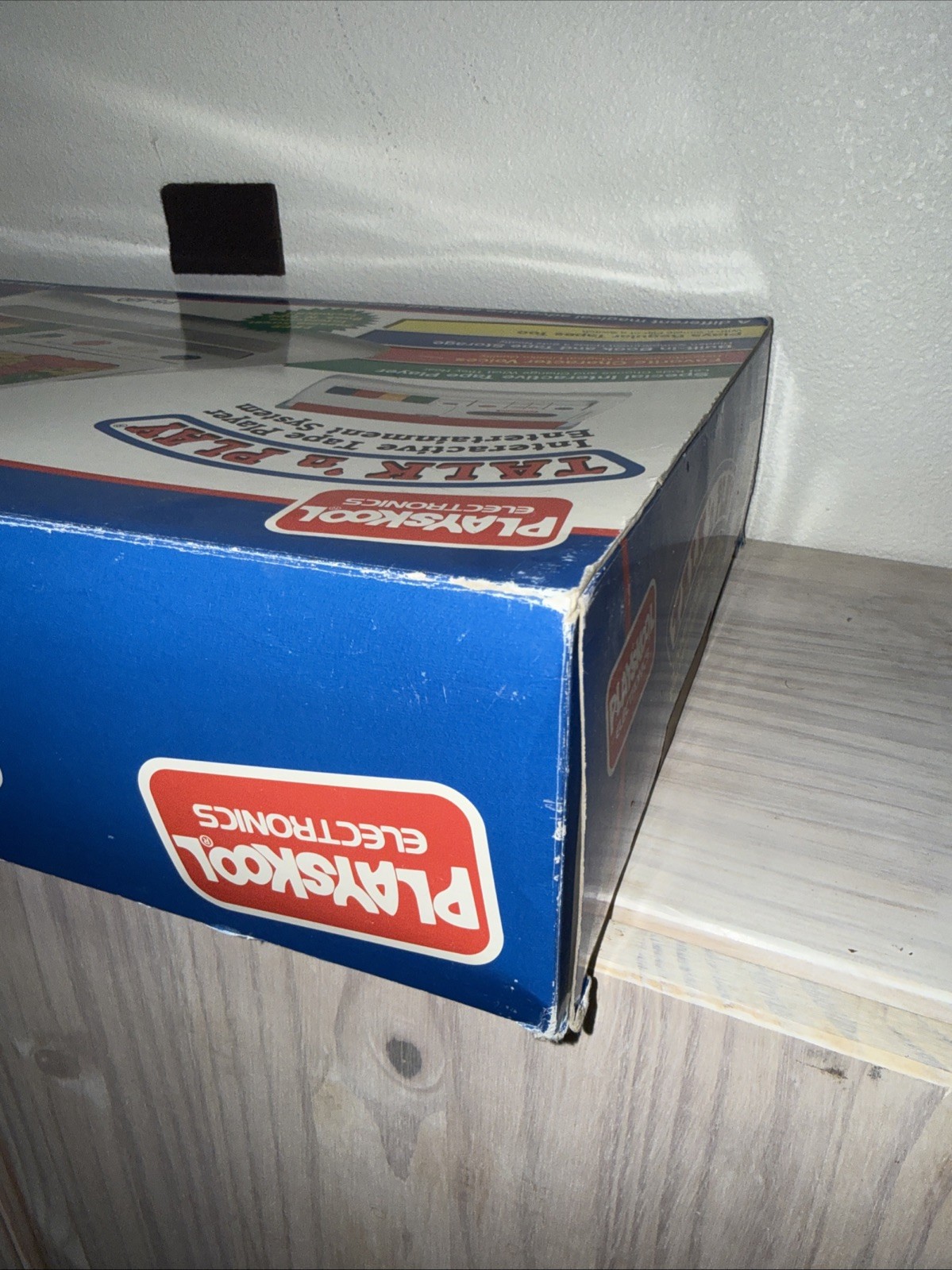 LQQK 1992 Vintage Playskool Talk 'n Play In Box COMPLETE w/ 8 Tapes 9 Books