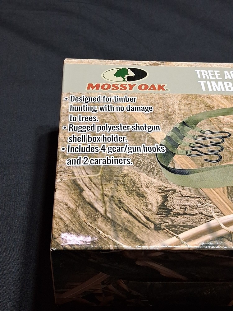 Mossy Oak Tree Accessory Timber Belt No Damage To Trees Rugged Polyester
