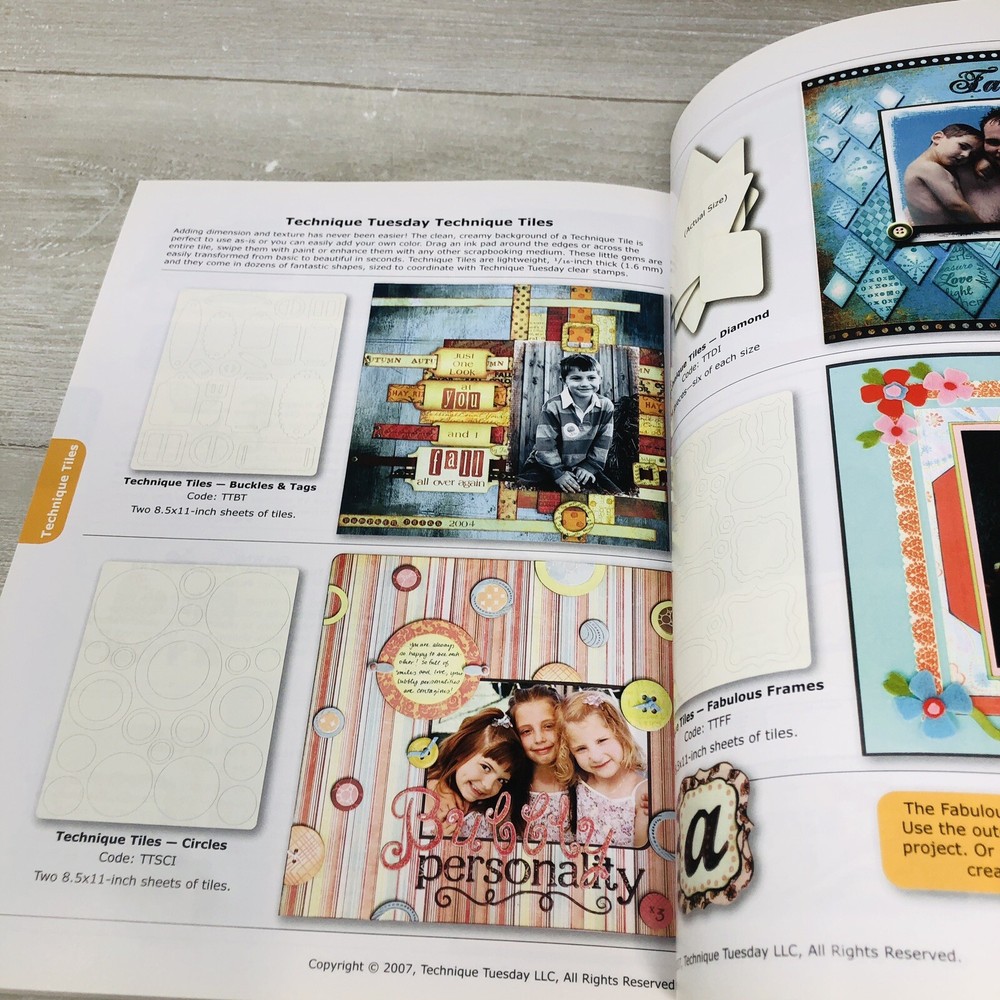 TECHNIQUE TUESDAY Scrapbooking DIY Product Idea Guide