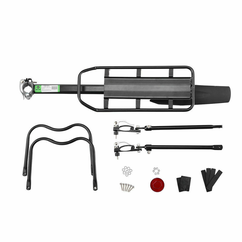 ROCKBROS Bike Cargo Rack with Fender Quick Release 110-165lbs Capacity Universal