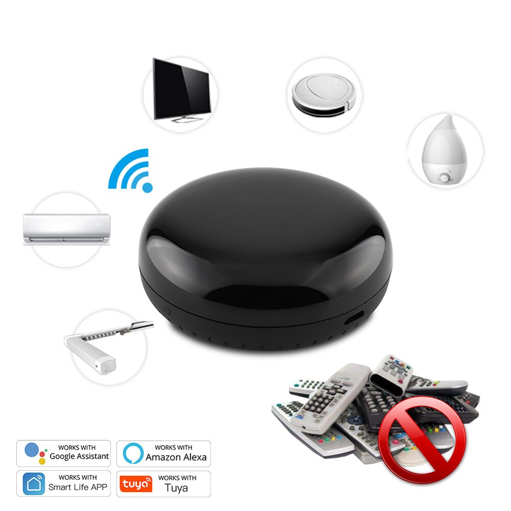 MOES WiFi IR Universal Smart Remote Controller Infrared Blaster Alexa Google APP