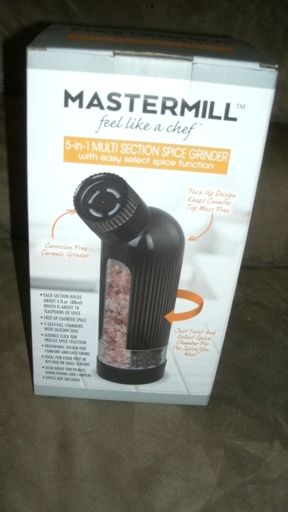 Spice Grinder Multi Section MASTERMILL NEW IN BOX