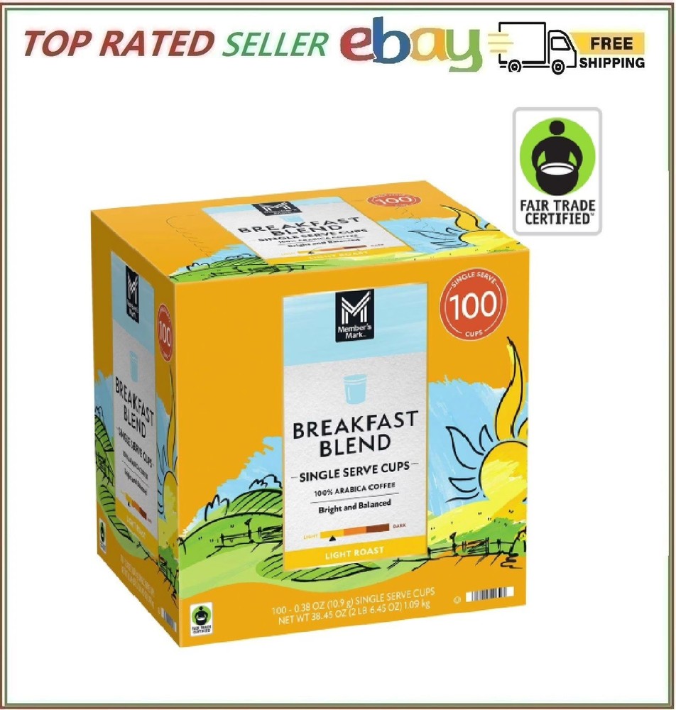 Member's Mark Breakfast Blend, Single-Serve Cups (100 ct.)