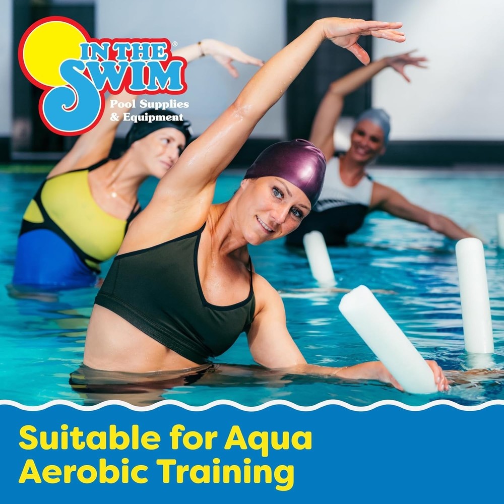 Pool Noodles 20 Pack Soft Foam Floatation Devices for Swimming & Exercise Blue