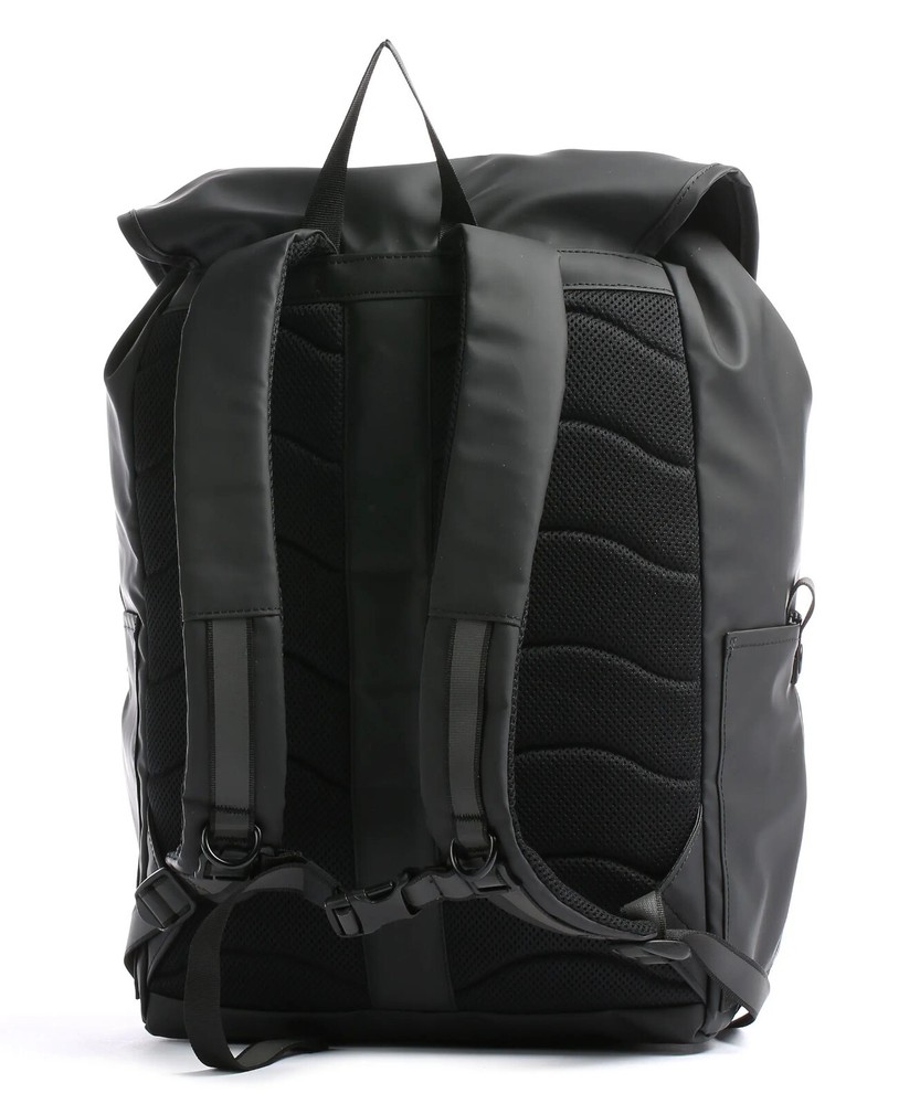 SANDQVIST Stream Abel Backpack 15″ recycled polyester black (100% Genuine)