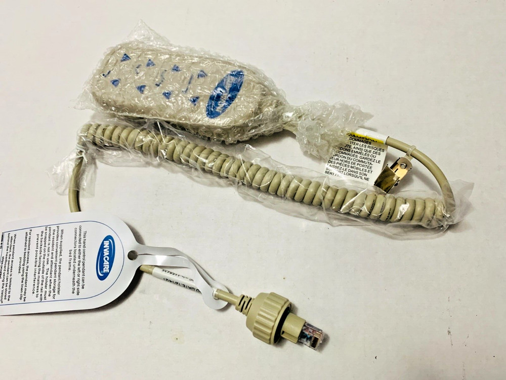 Invacare 1158553 (1158435) CS7 8 Button Bed Controller Remote Pendant