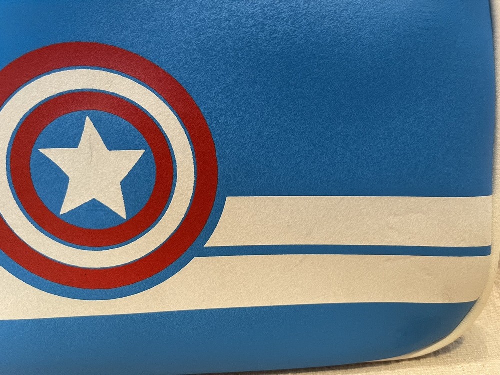 Marvel Captain America Zip up Tote Bag