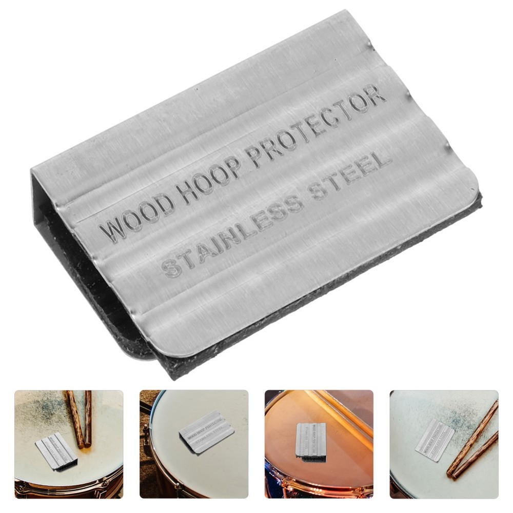 Drum Hoop Guard Replacement Pad Soft Dampener Bass Protector