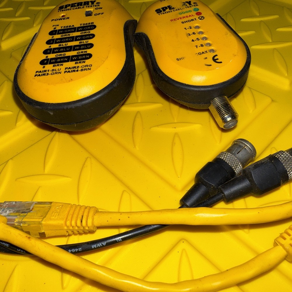 Sperry Instruments TT64202 Cable Test Plus Coax UTP STP Cable Tester