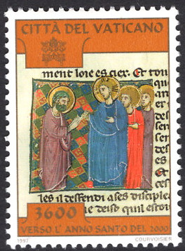 Vatican #Mi1225 MNH 1997 Holy Year Peter Confession [1055]