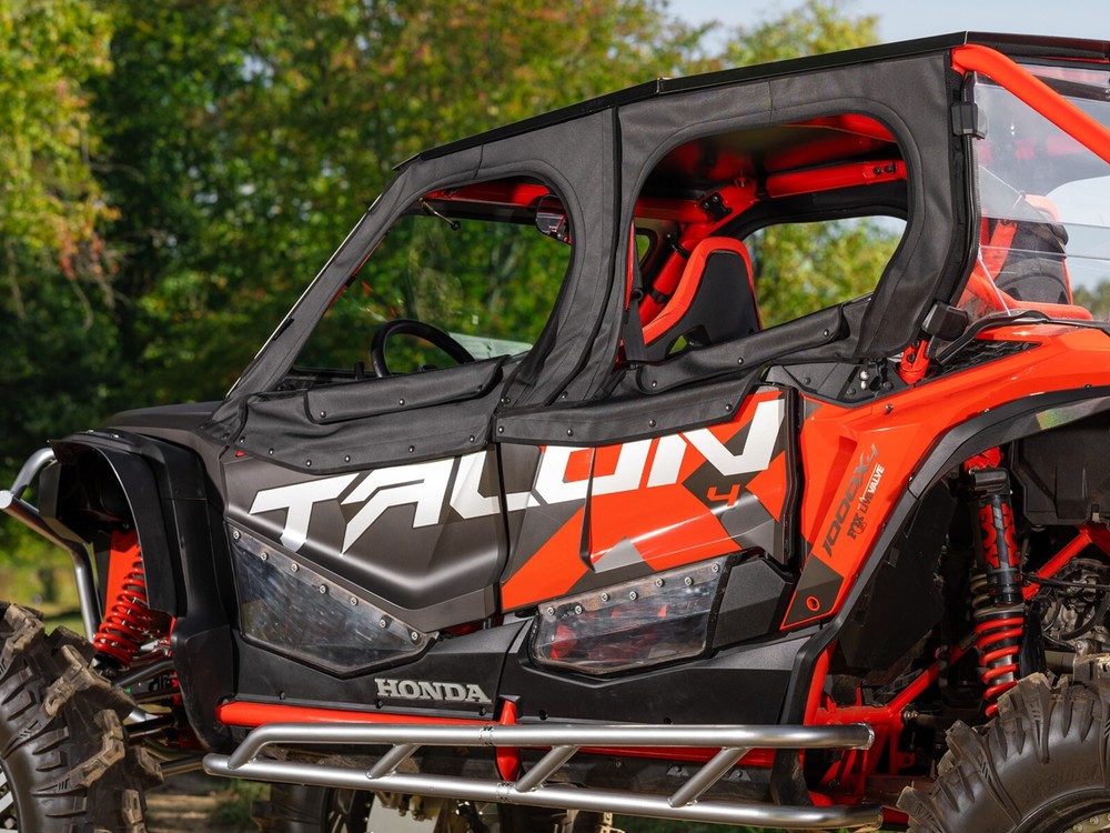 SuperATV Primal Soft Cab Enclosure Upper Doors Honda Talon 1000X-4