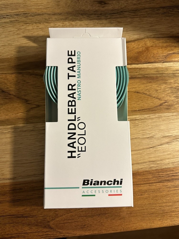 (SALE) GENUINE CELESTE BIANCHI EOLO NASTRO MANUBRIO EMBOSSED HANDLEBAR TAPE