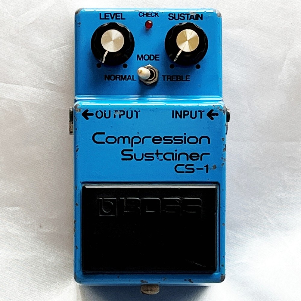 BOSS CS-1 Compression Sustainer 1980 Vintage  Guitar pedal Made In Japan ACA
