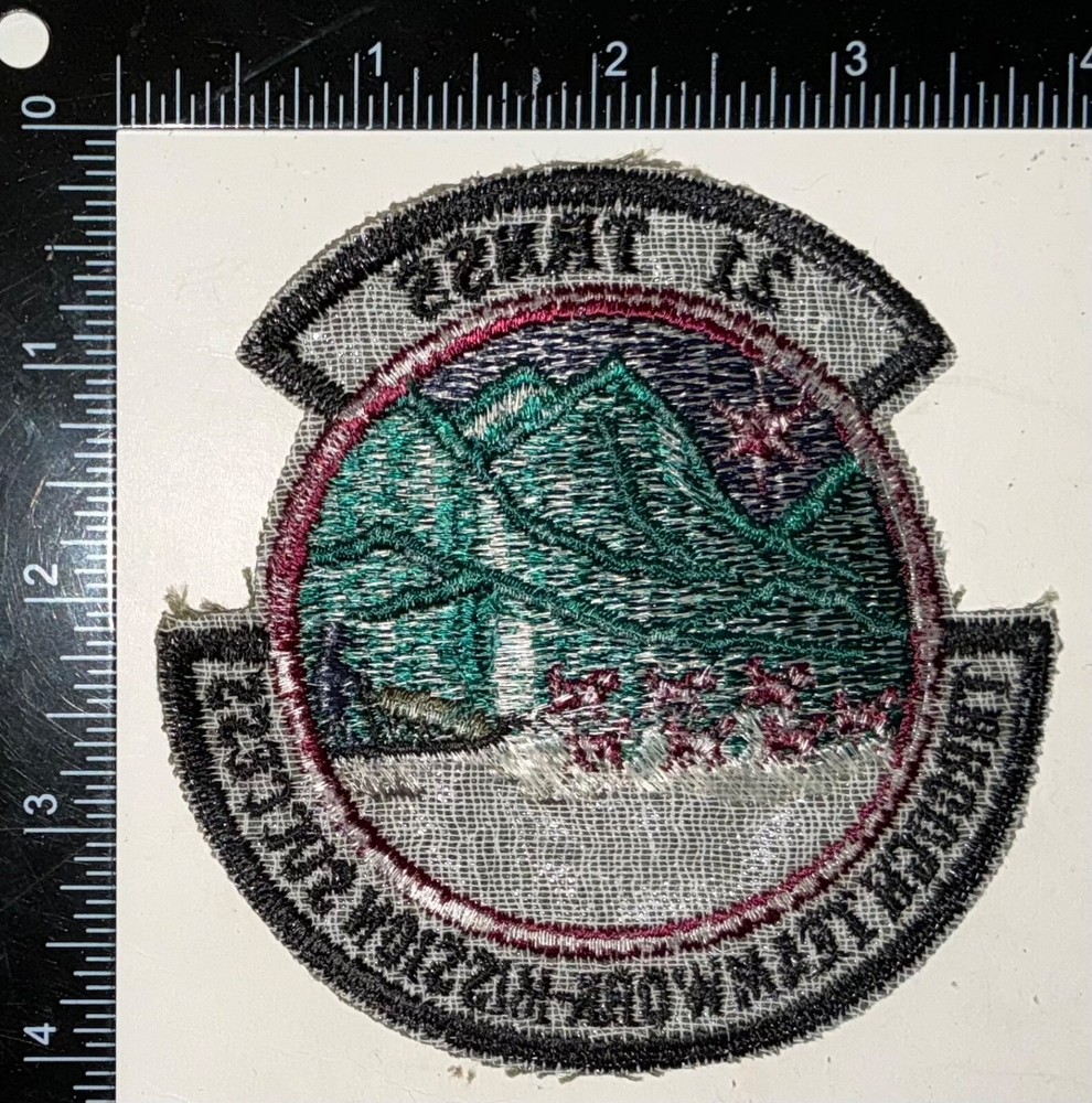 USAF US Air Force 21st TRNSS Transportation Squadron Patch