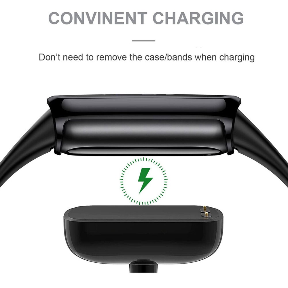 2PCS For Fitbit Luxe/Charge 5 Smart Watch USB Charger Charging Cable Replacement