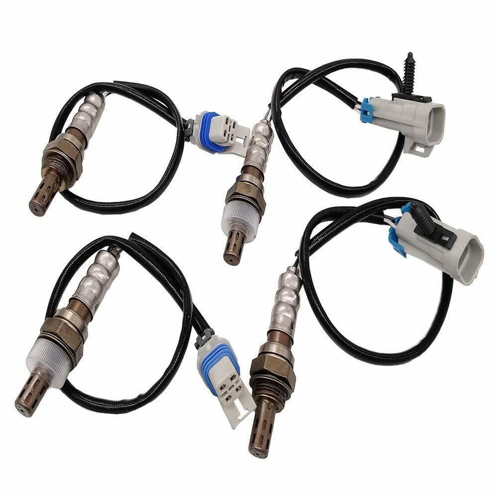 4PCS Up+Down Oxygen Sensor For 2007-2013 Chevrolet Silverado & GMC Sierra 1500