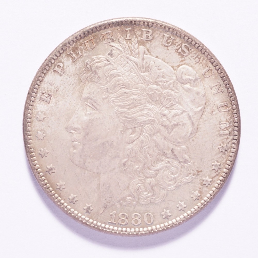 1880 Morgan Silver Dollar BU