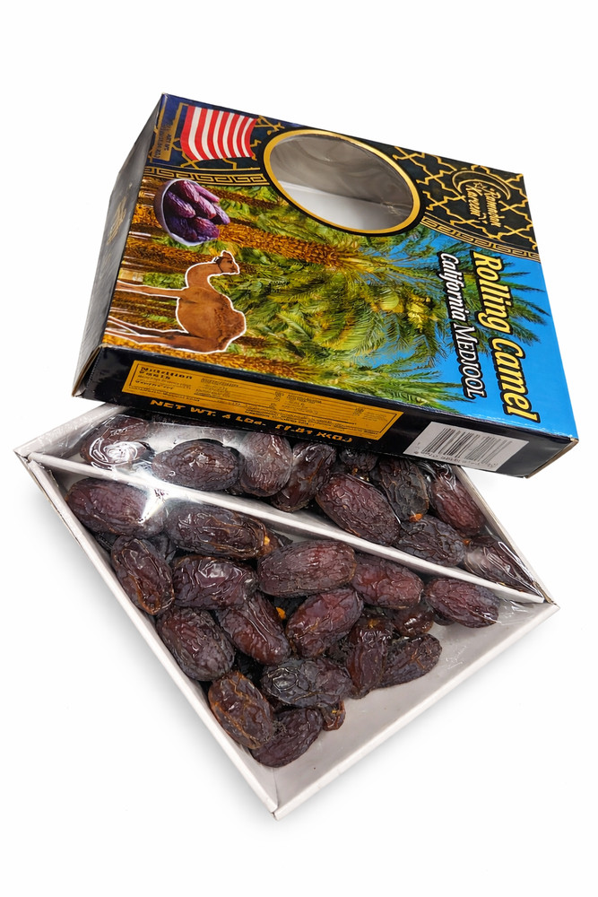 Rolling Camel California Medjool Dates (4 lb)FRESH