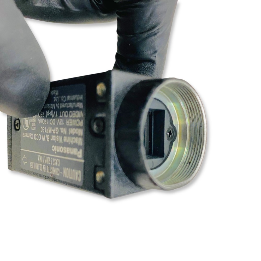 Panasonic GP-MF130 Machine Vision B/W CCD Camera 12VDC - Made in Japan