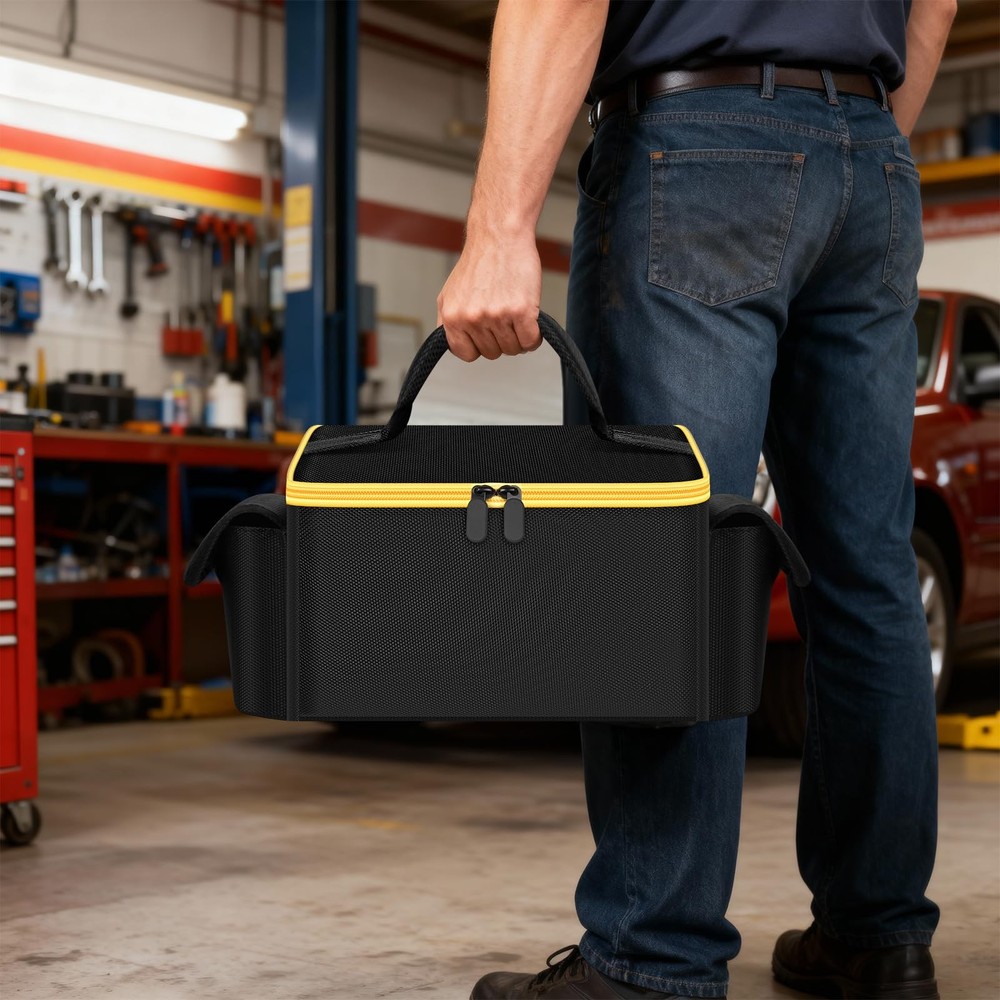 Automotive Smoke Machine Storage Bag Compatible with Solary Leak Detector, Pa...