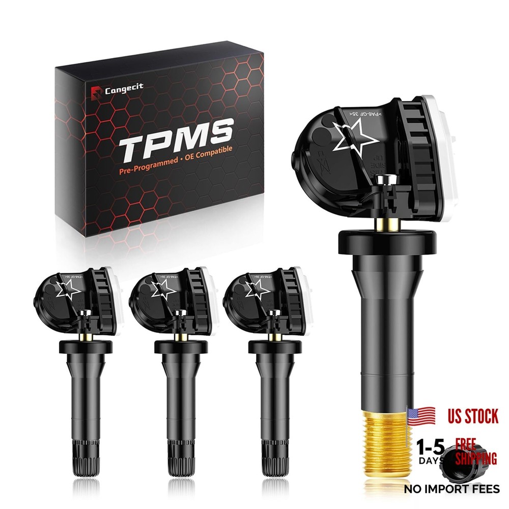 Pre-Programmed 433Mhz TPMS Sensor Compatible with Chevy