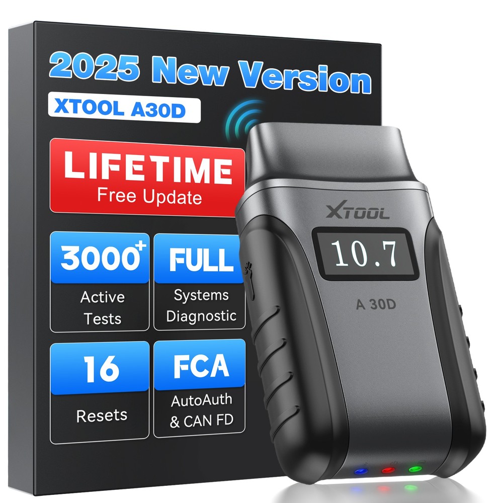 USED XTOOL Anyscan A30D V2.0 OBD2 Scanner Full System Diagnostic Scan Tool
