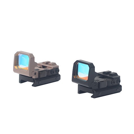 Mini Folding Flip Up Red Dot Sight Holographic Reflex Sight RMR For Glock Pistol