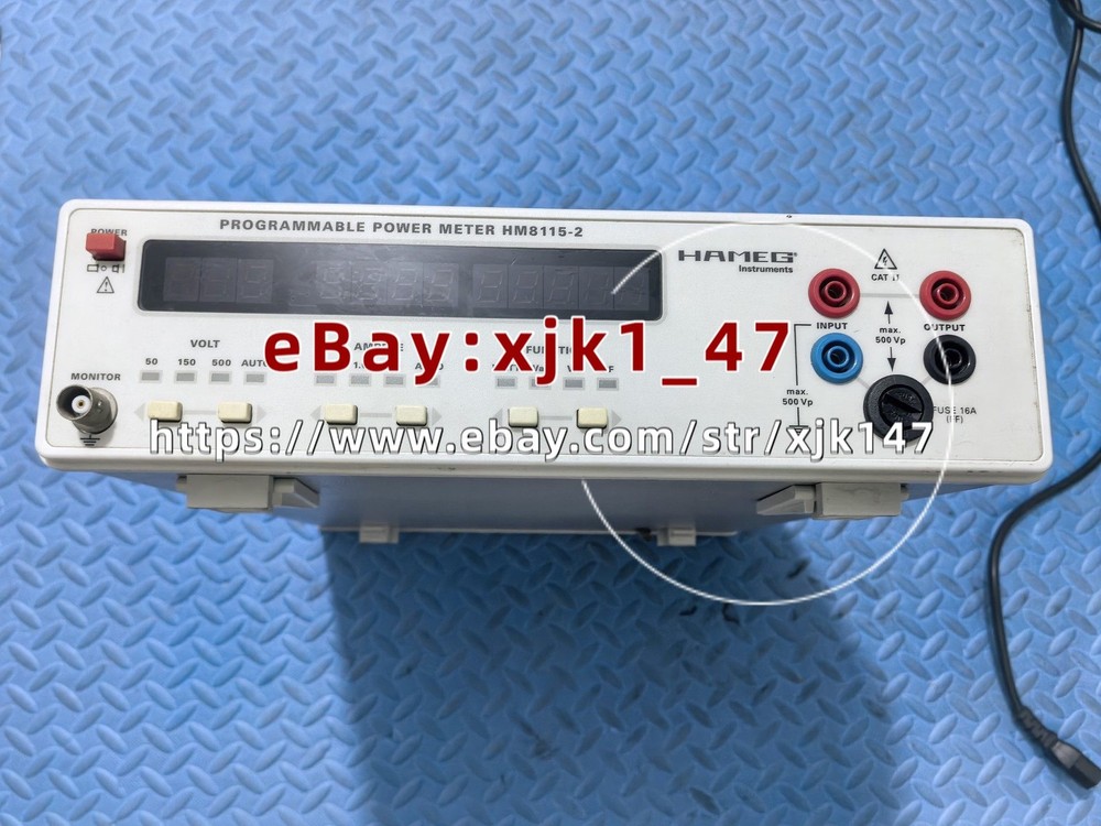 HAMEG HM8115-2 PROGRAMMBLE POWER METER