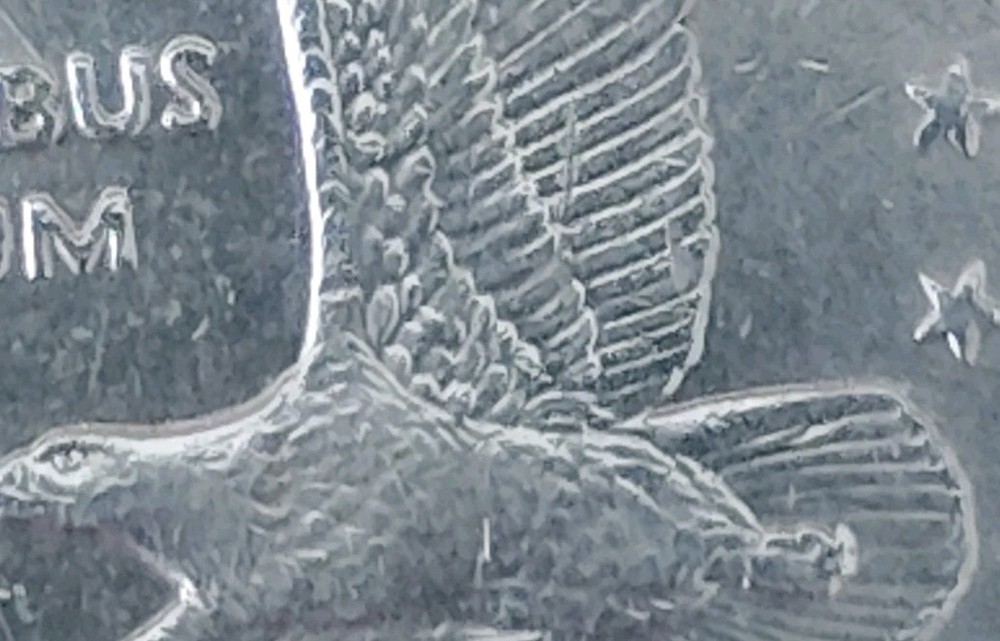Sacagawea Dollar 2000-P Wounded Eagle-Speared Eagle Variety Circulated