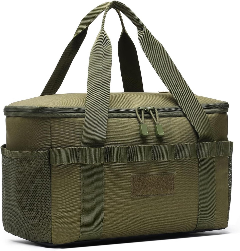 Tactical Camping Storage Bag 14L Tactical Utility Tote Bag Camping Cookware Orga