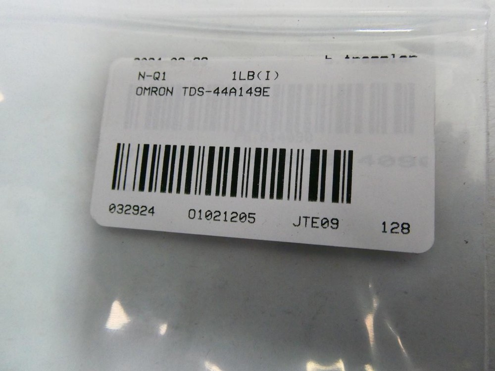 Omron TDS-44A149E Solid State Timer 110/120v-ac