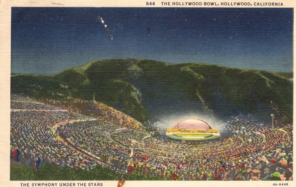 THE HOLLYWOOD BOWL, HOLLYWOOD, CA   -  PC7388