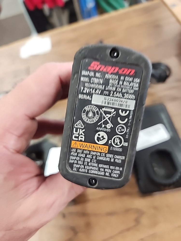 Snap On CT861CM+ set Camo 14.4v 3/8 DRIVE! Read description