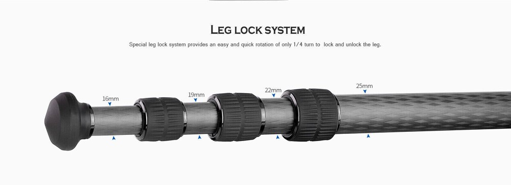Leofoto LS-254C X Version Ranger Series Tripod+LH-30LR Ballhead Set