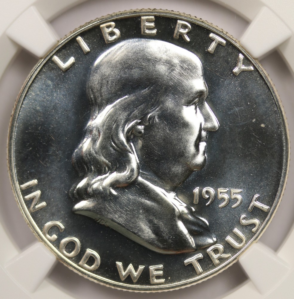 1955 Franklin Half Dollar 50C Proof PF 66 NGC