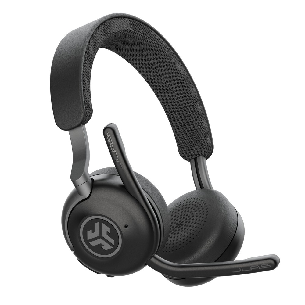 JLab Epic Work Wireless Headset, Active Noise Cancellation, Charging Hub, 90+ hr