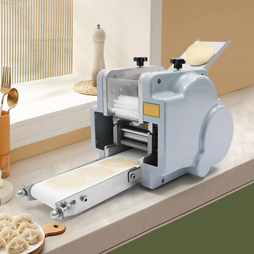 USED110V Dumpling Wrapper Maker 60 Pieces/Min SilverAutomaticDumplingSkinMachine