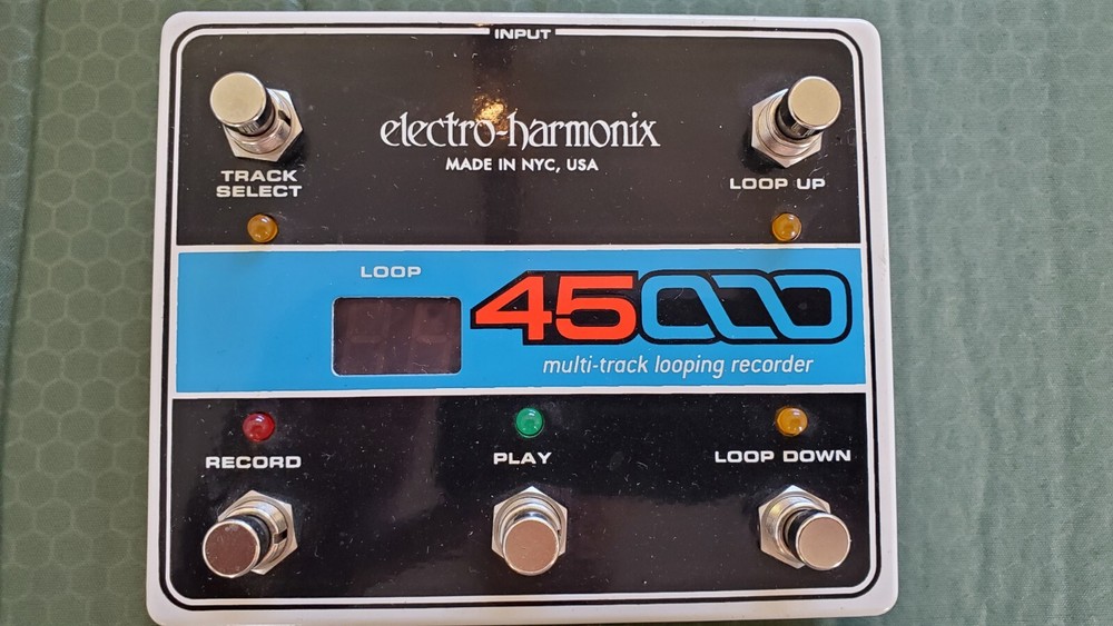 Electro-Harmonix 45000 4-Track Looper Pedal & Foot Controller *Mint Condition* 