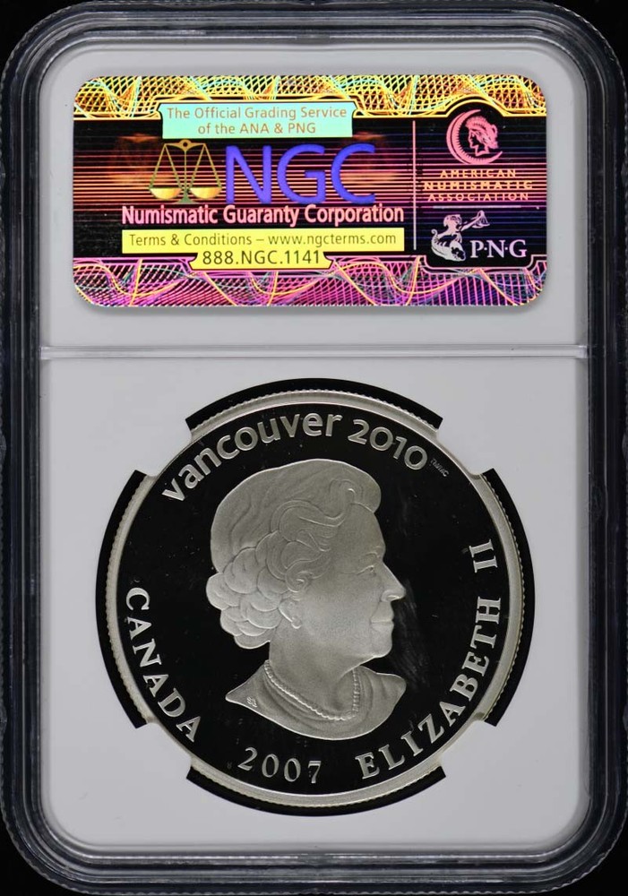 2007 CANADA OLYMPICS - PRIDE S$25 NGC PR69DCAM
