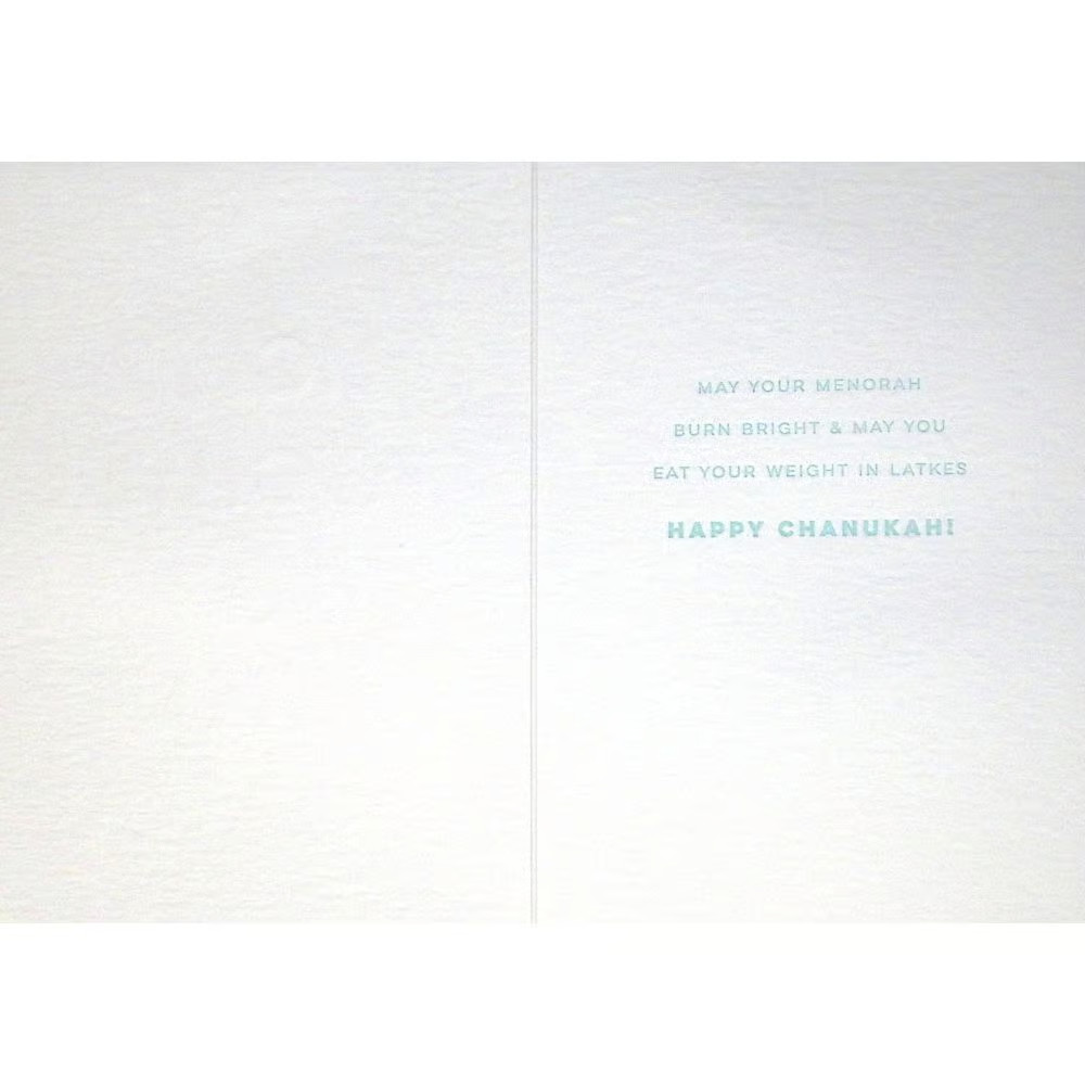 NIQUEA.D, Light Laughter & Latkes Hanukkah Card