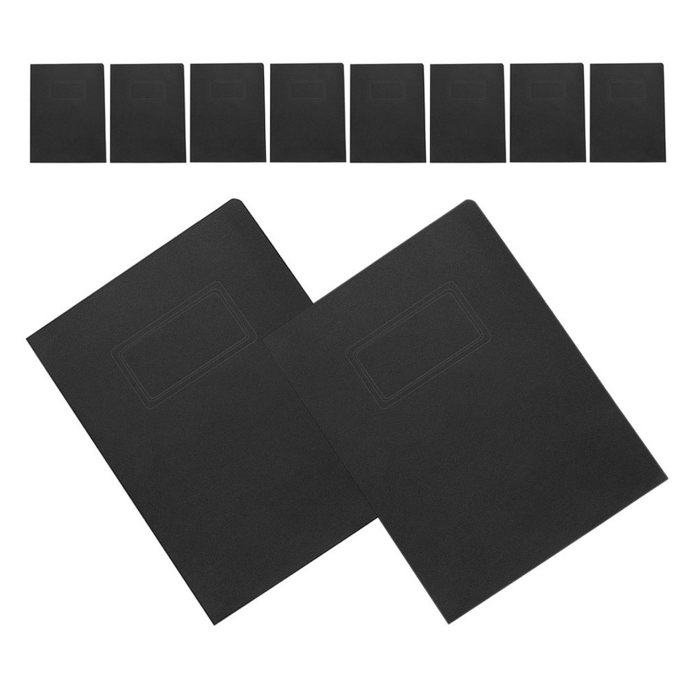 10 Pcs Document Organizer Folder Binder Paper Folders with Pockets