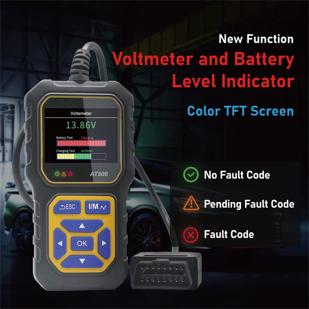 Diagnostic Scanner Code Reader Engine Tool Fault for OBD II Protocol 996-UP Car